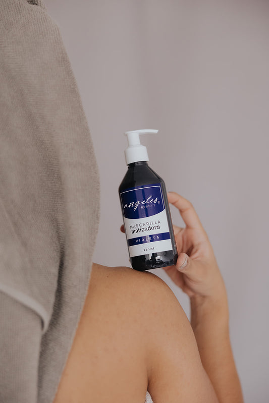 MASCARILLA MATIZADORA VIOLETA